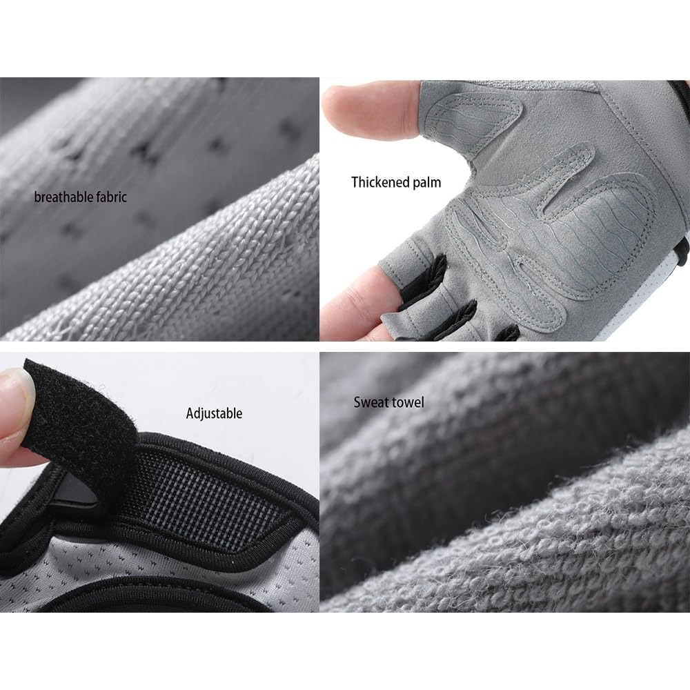 Fingerless Workout Gloves for  - огляд і ціна Workout Glove Gym