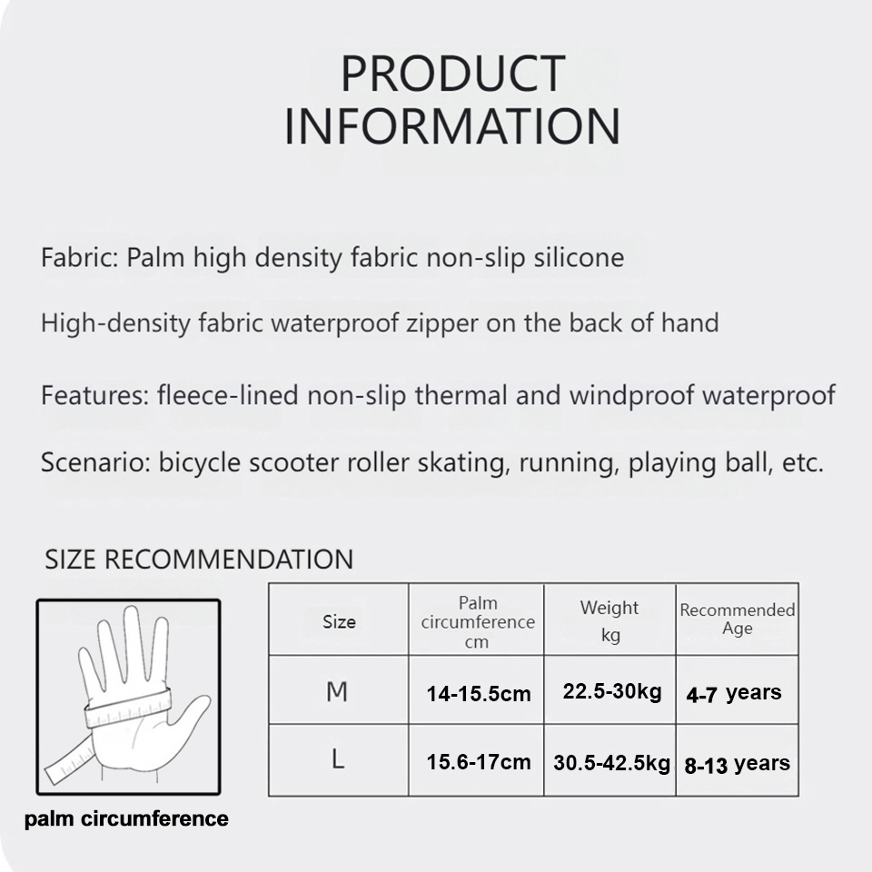 GTUBIKE Children's Gloves Warm - огляд і ціна Gardening Glove Waterproof