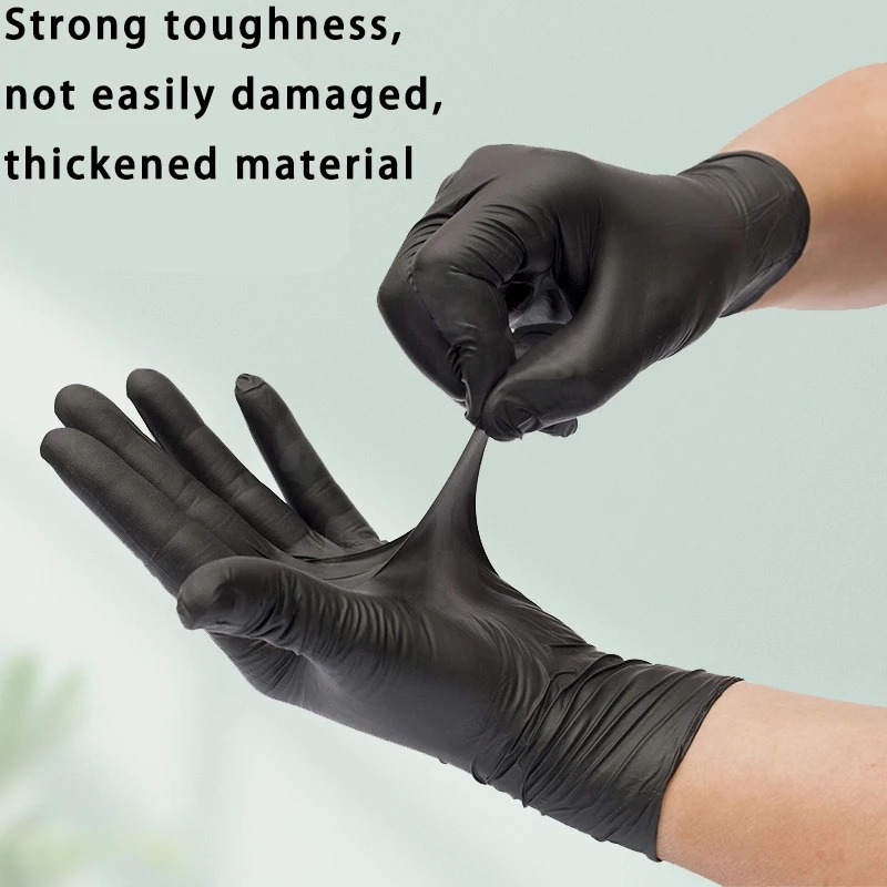 Black Disposable Nitrile Glove - огляд і ціна Nitrile Mechanic Glove