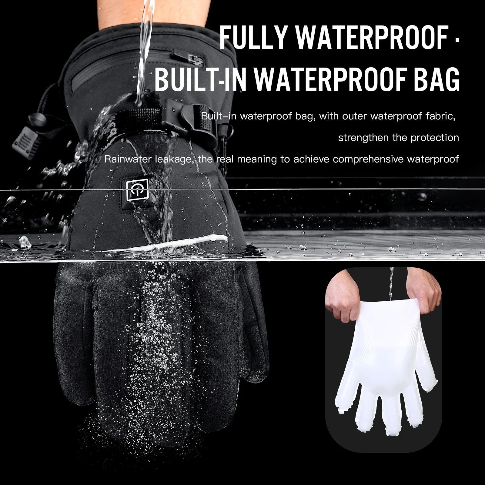 Electric Heated Gloves Motorcy - огляд і ціна Gardening Glove Waterproof