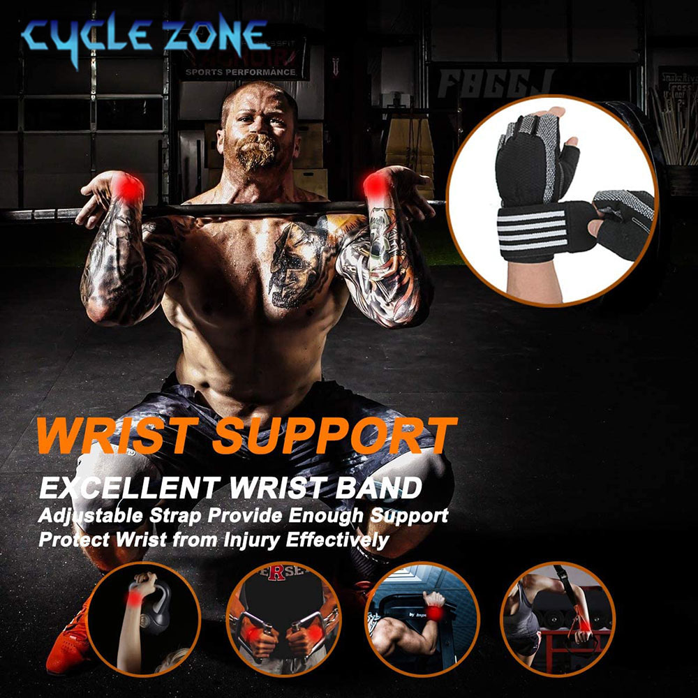 1 Pair Half Finger Gym Fitness - огляд і ціна Workout Glove Gym